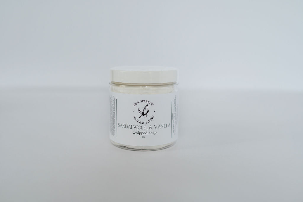 Sandalwood & Vanilla Whipped Soap