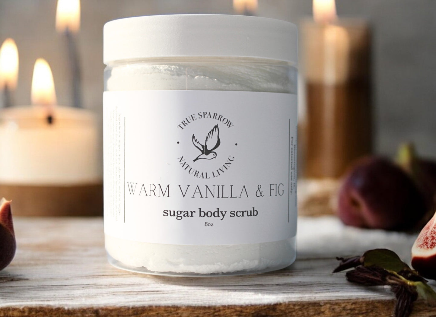 Warm Vanilla & Fig Whipped Scrub