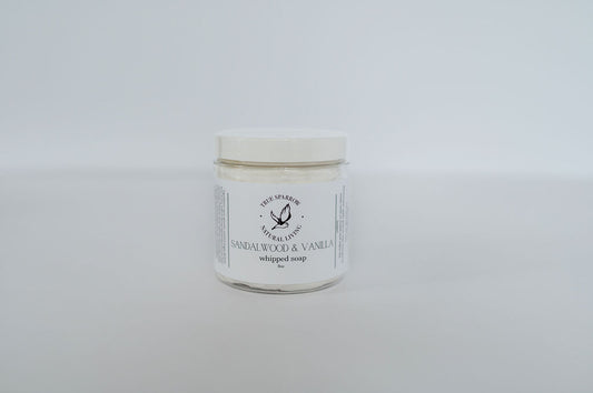 Sandalwood & Vanilla Whipped Soap