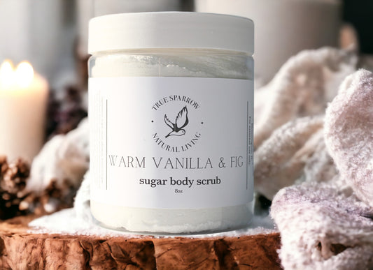 Warm Vanilla & Fig Whipped Scrub