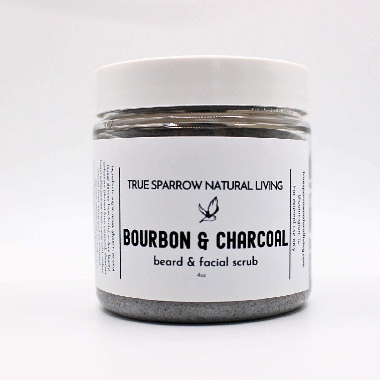 Bourbon & Charcoal Beard & Facial Scrub